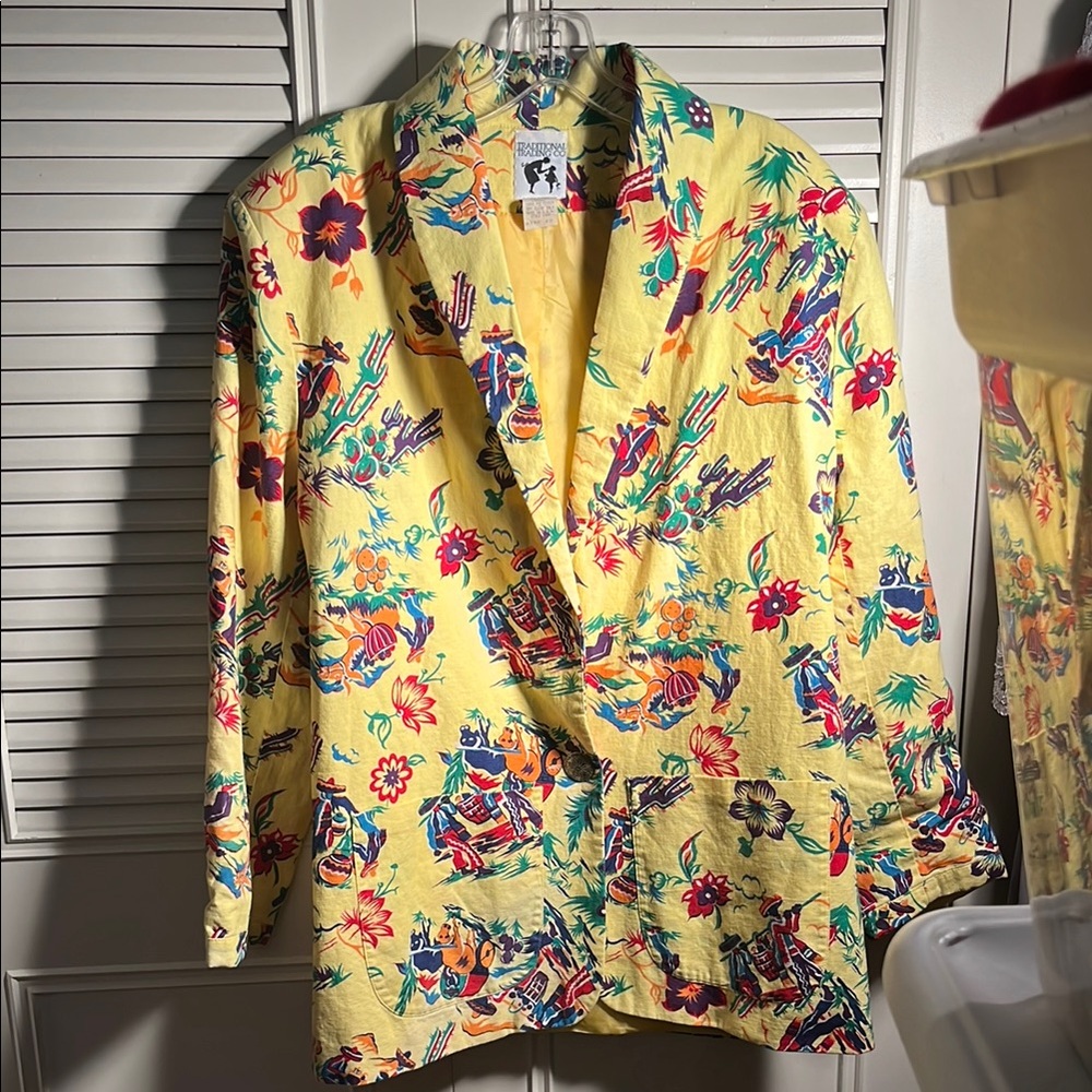 Blazer 12. Traditional Trading Co lined southwest jacket ! Sensational!
